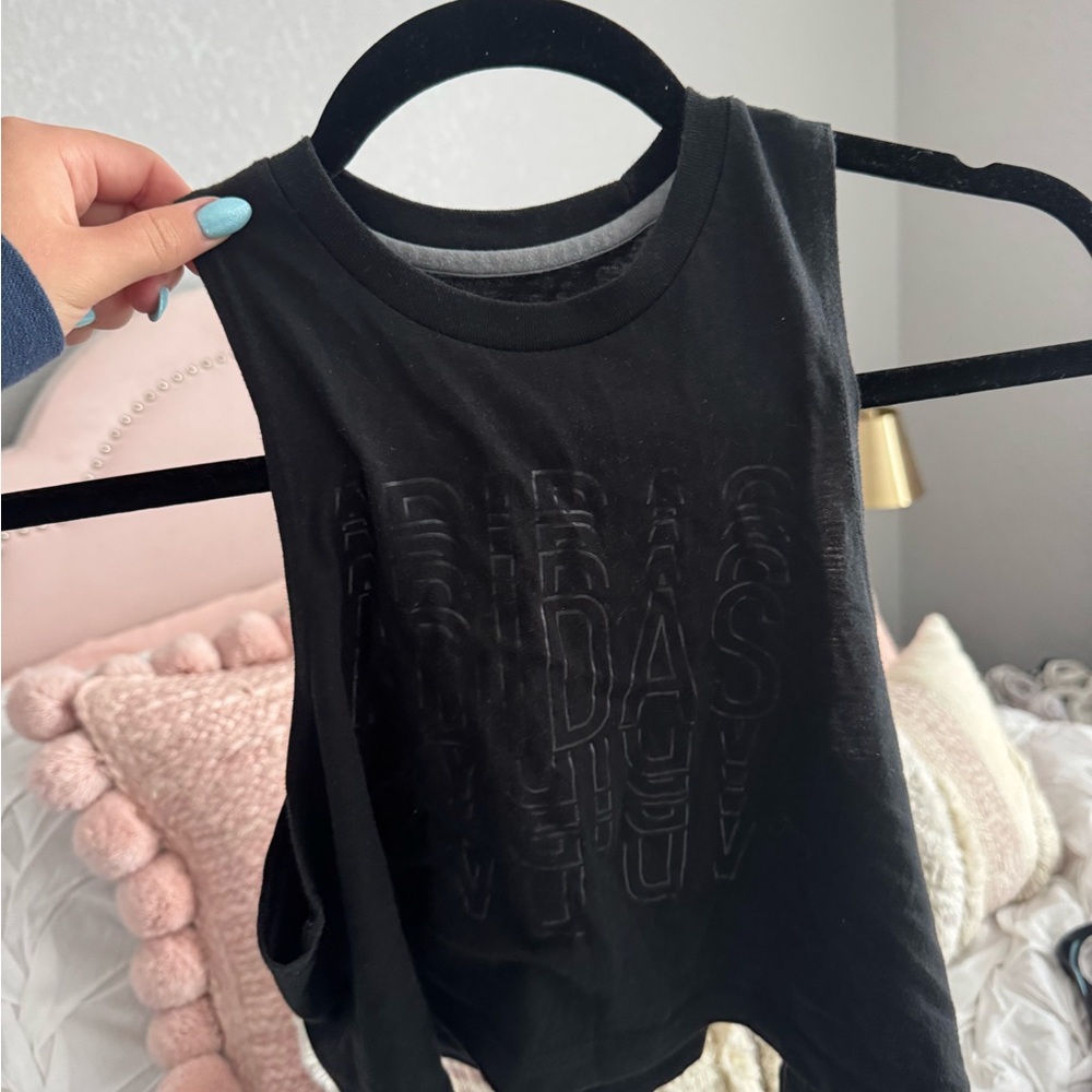 Adidas Black Tank Top